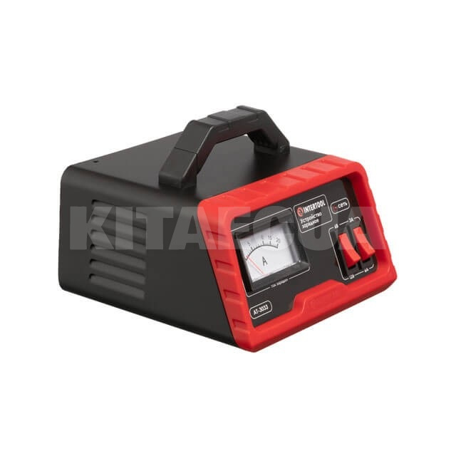 Зарядное устройство для аккумулятора 6В/12В 3/6А 60Ач Intertool (AT-3033) - 4