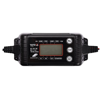 Зарядное устройство для аккумулятора 6В/12В 4A YATO