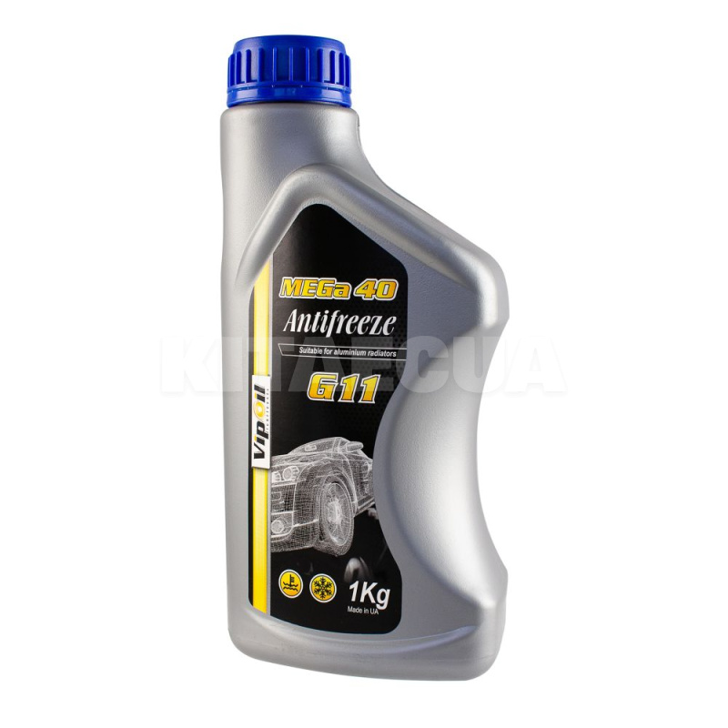 Антифриз синій 1кг g11 -30°C profi40 VipOil (701398)