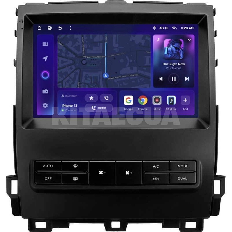 Штатна магнітола MOSS M2 4+32 Gb 9" Toyota Land Cruiser Prado 120 2004-2009 (F2) AMS (49519)