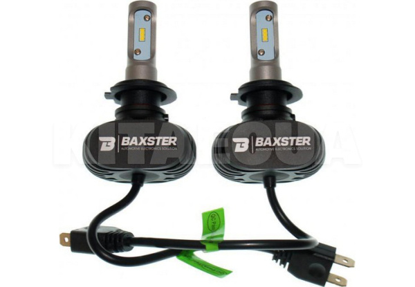 LED лампа для авто H7 PX26d 50W 5000K (комплект) BAXSTER (00-00003729)