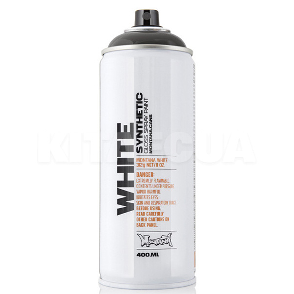 Фарба декоративна синтетична 400мл 7070 "Б-52" антрацит White MONTANA (280351-MONTANA)