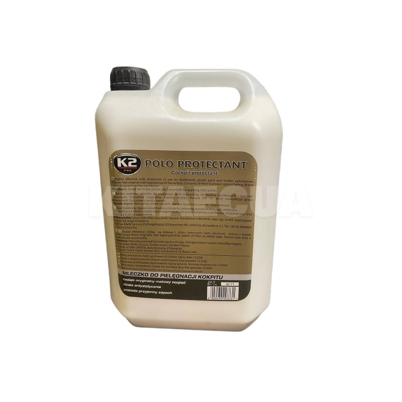Поліроль для пластику матовий 5л POLO PROTECTANT MAX K2 (M171)
