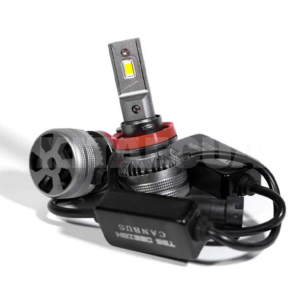 LED лампа для авто T8 PRO H11 55W 6000K (Комплект) TBS Design (00-00019918)