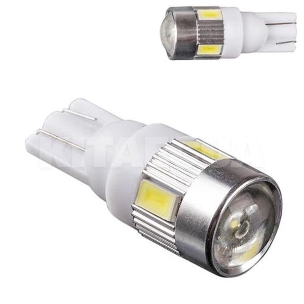LED лампа для авто Т10 1W 6000К PULSO (LP-142446)