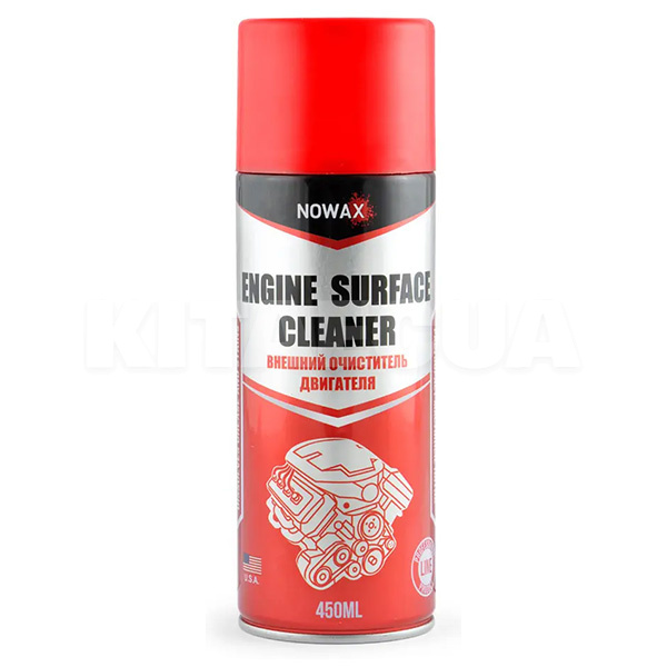 Очищувач двигуна зовні 450мл Engine Surface Cleaner NOWAX (NX45500)