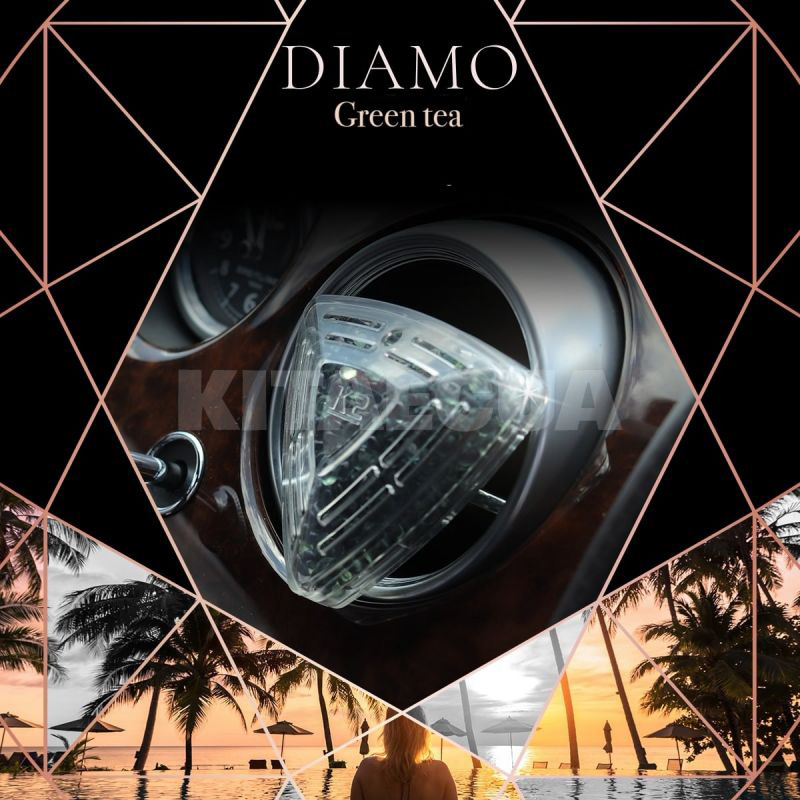 Ароматизатор "зелений чай" Diamo K2 (V88ZHE) - 3
