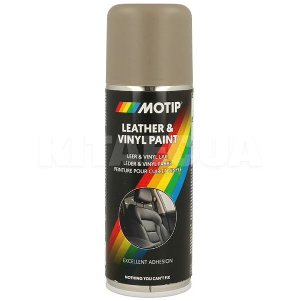 Фарба для шкіри 200мл бежево-сіра матова MOTIP (04231BS-MOTIP)