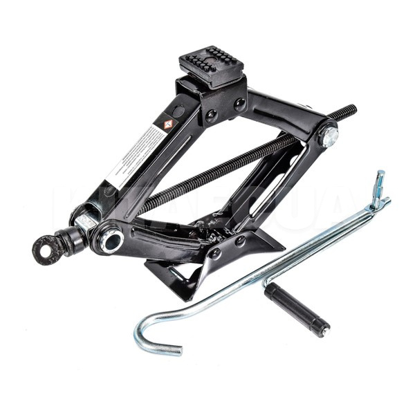 Домкрат механический ромбовидный до 1т (100-350 мм) c резинкой Дорожня карта (DK52-103A-Дорожная к) - 3