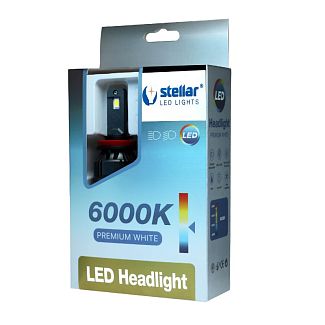 LED лампа для авто M65 PRO H11 65W 6000K STELLAR