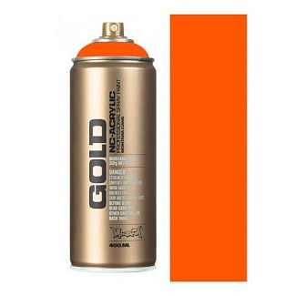 Фарба помаранчева 400мл напівглянсова GL 2080 Pure Orange MONTANA