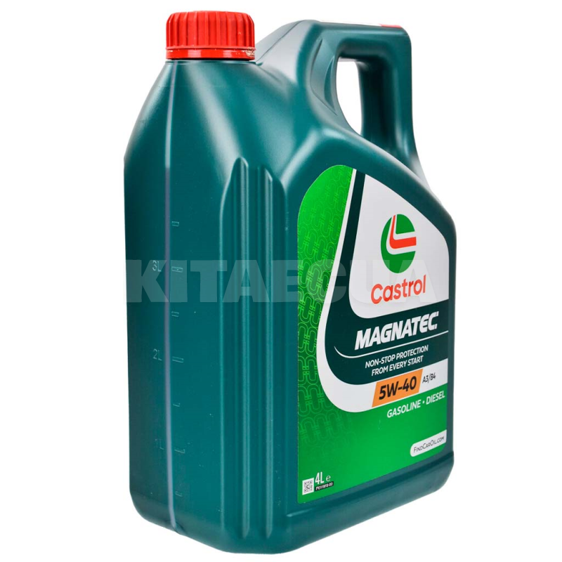 Масло моторное синтетическое 4л 5W-40 Magnatec A3/B4 CASTROL (CASMAGC35W40-4) - 4