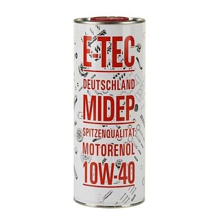 Масло моторное полусинтетическое 1л 10w-40 asm E-TEC