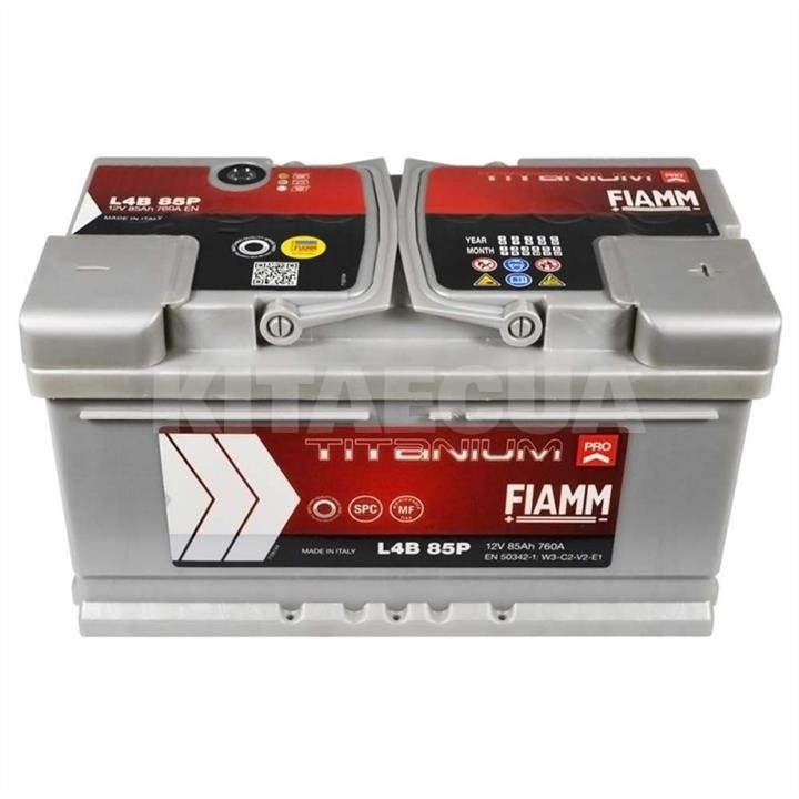Аккумулятор автомобильный Titanium Pro 85Ач 760А "+" справа FIAMM (7905158)