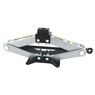 Домкрат механічний ромбоподібний до 2т (120мм-413мм) з гумовою накладкою BELAUTO