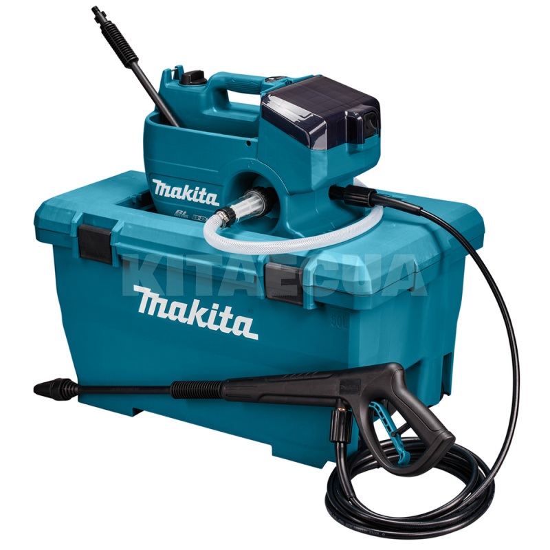 Мойка высокого давления аккумуляторная 80 бар 330 л/час Makita (DHW080ZK) - 3