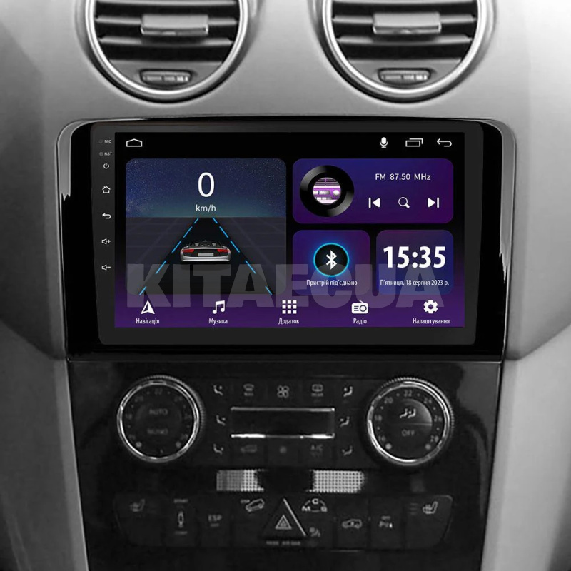 Штатна магнітола E9232 2+32 Gb 9" Mercedes Benz ML ML350 2005-2009 SIGMA4car (42022) - 3