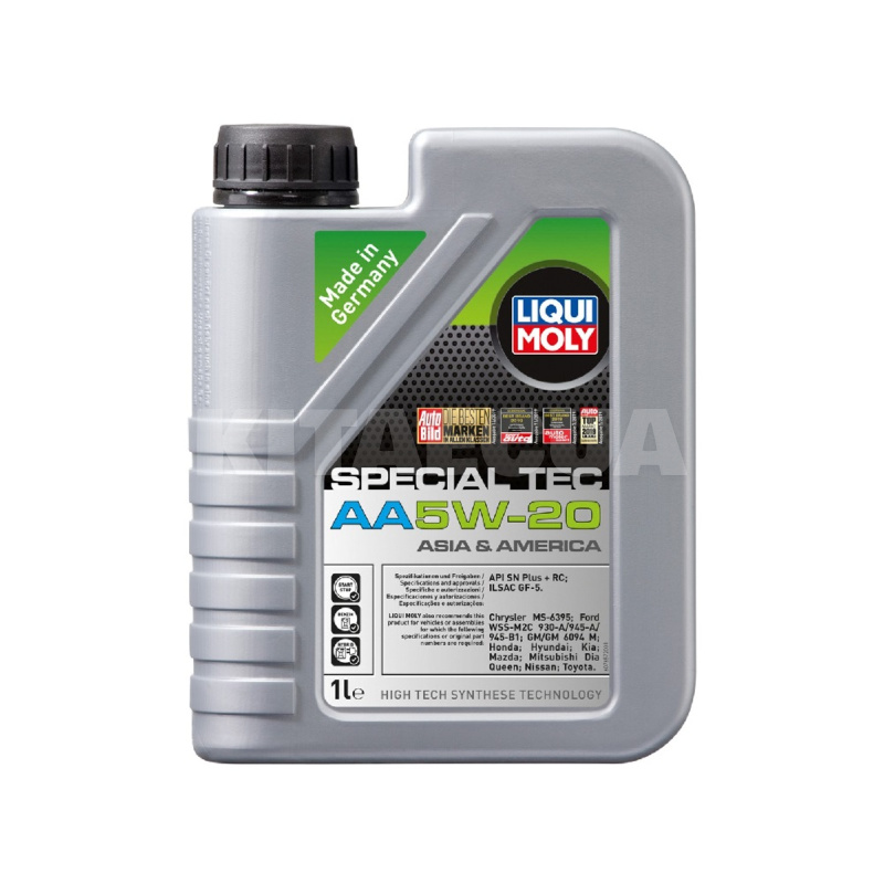 Масло моторне синтетичне 1л 5W-20 LIQUI MOLY (LQ 20792)