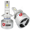 LED лампа для авто A9 H7 45W 6500K SIGMA4car (20329)