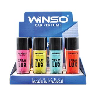 Ароматизатор 55 мл Lux Spray MIX №3 бокс 12 шт Winso