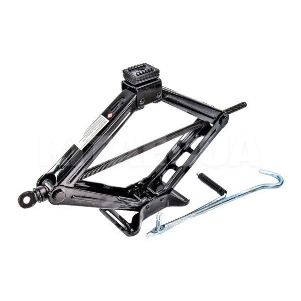 Домкрат механический ромбовидный до 2т (100-442 мм) c резинкой Дорожня карта (DK52-112-Дорожная ка)