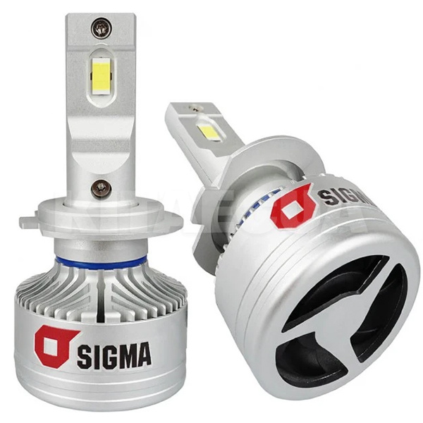 LED лампа для авто A9 H7 45W 6500K SIGMA4car (20329)