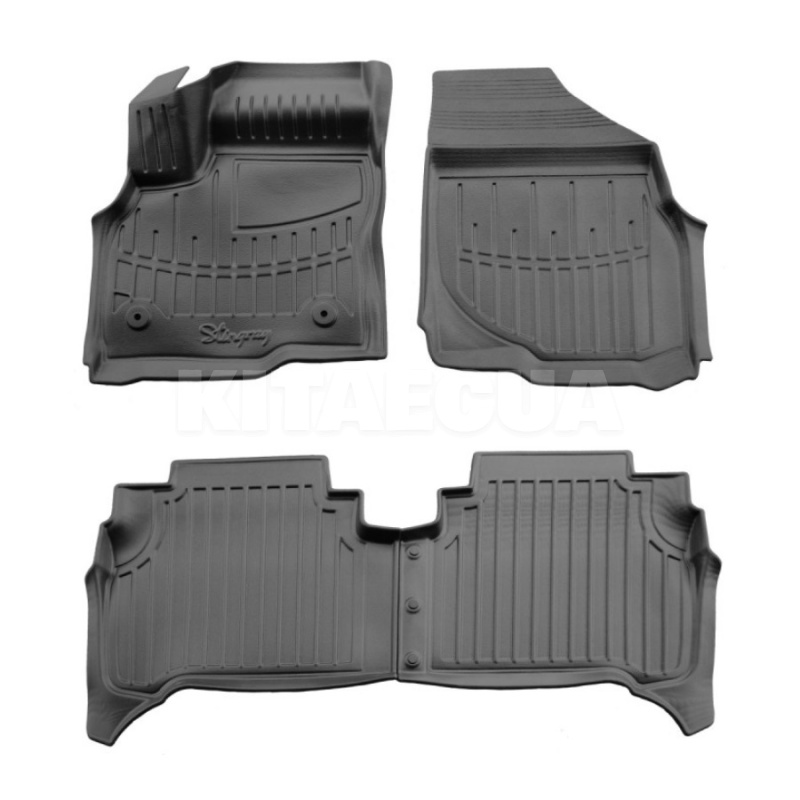 Резиновые коврики в салон CHEVROLET Bolt EUV (2022-н.в.) Stingray на CHEVROLET-E Bolt EUV (5002084)