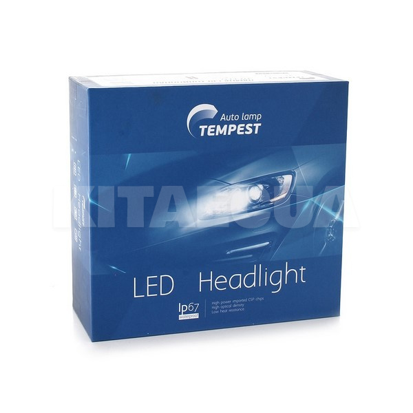 LED лампа для авто H7 PX26d 30W 6500K Tempest (TMP-X3-H7) - 2