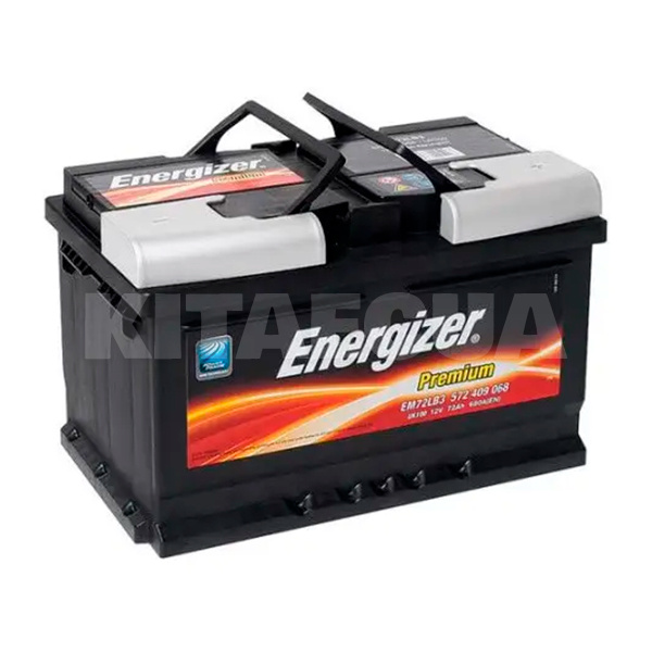 Акумулятор автомобільний 72Ач 680А "+" праворуч Energizer (572409068)