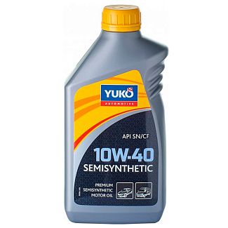 Масло моторне Напівсинтетичне 1л 10W-40 SEMISYNTHETIC Yuko