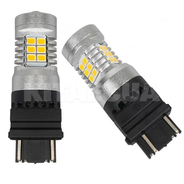 Светодиодная лампа E21 12V P27W 2200K (компл.) AMS (41253) - 6