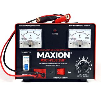 Зарядное устройство для аккумулятора 12В/24В 250Ач трансформаторное MAXION