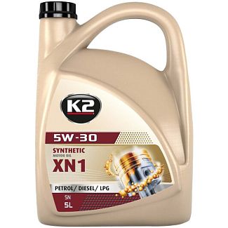 Масло моторное синтетическое SN XN1 5W-30 5л K2