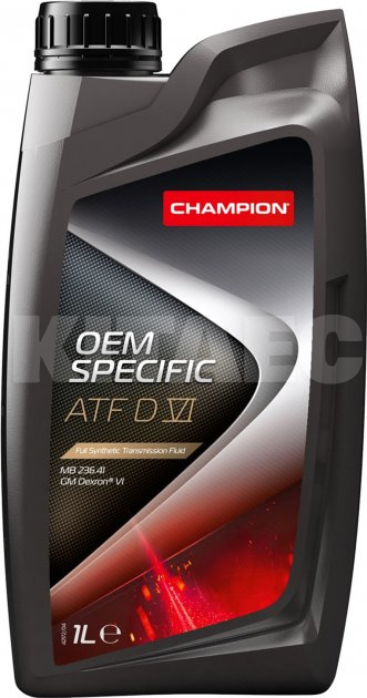 Масло трансмиссионное синтетическое 1л OEM SPECIFIC ATF DVI Champion (8205705)