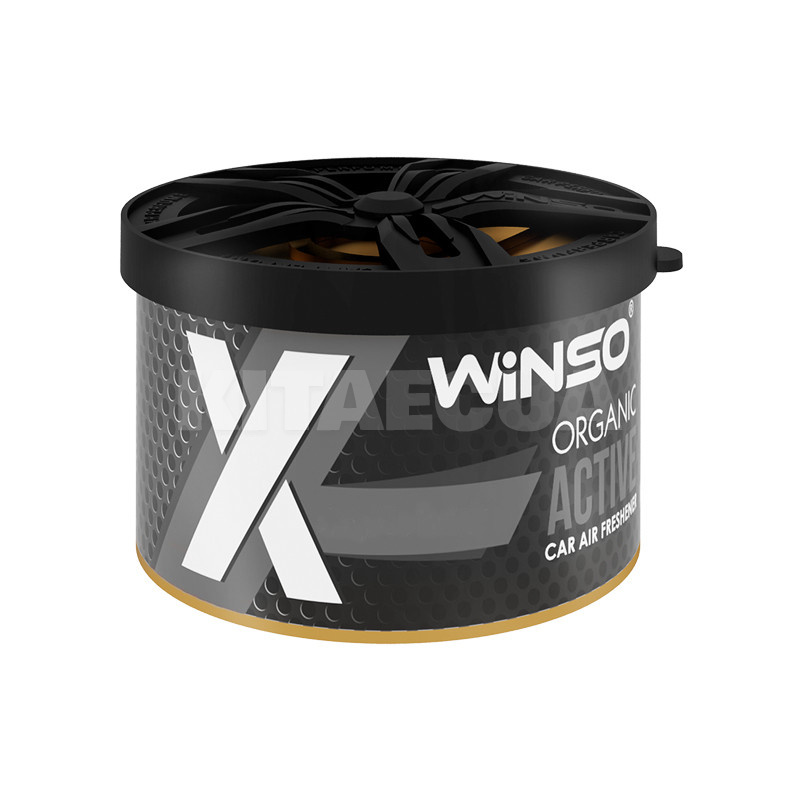 Ароматизатор "черный бриллиант" 40гр Organic X Active Black Diamond Winso (539090)