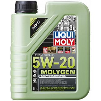 Масло моторное синтетическое 1л 5W-20 Molygen New Generation LIQUI MOLY