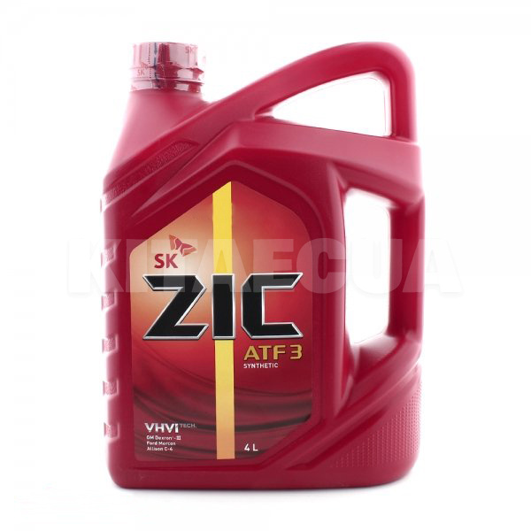 Масло трансмісійне синтетичне 4л (в ГУР) ATF-III ZIC (162632-ZIC) - 2