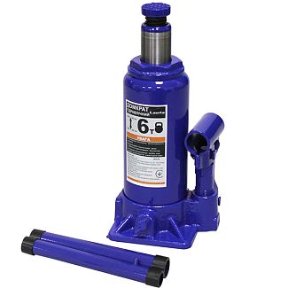 Домкрат гидравлический бутылочный до 6т (200мм-385мм) LAVITA