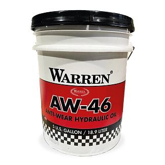 Олія гідравлічна 18.9л AW46 Warren