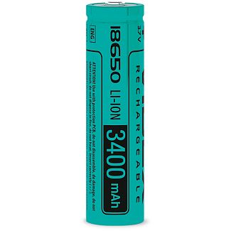 Аккумулятор 3400 mAh цилиндрическая литий-ионная 3,7 В 18650 (1 шт.) VIDEX