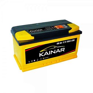 Автомобільний акумулятор Standart+ 100Ач 850А "+" справа KAINAR