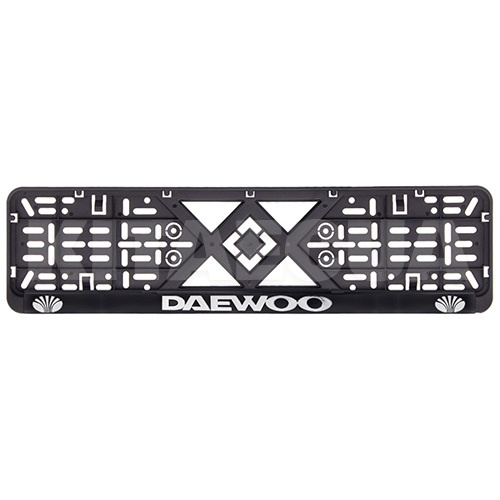 Рамка номерного знака пластик, с рельефной надписью DAEWOO VITOL (50257)