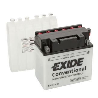Мото акумулятор Conventional 19Ач 190А "+" справа EXIDE