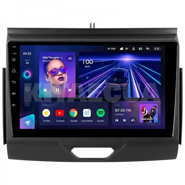 Штатна магнітола CC3 4+32 Gb 9" FORD Ranger P703 2015-2022 (C) Teyes (46446)
