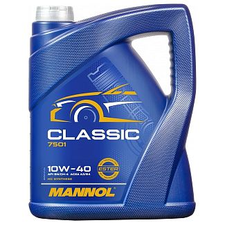 Масло моторне напівсинтетичне 5л 10W-40 Classic Mannol