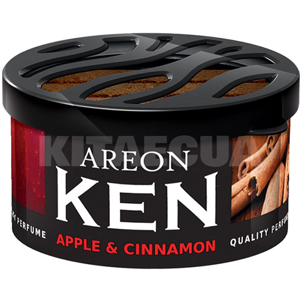 Ароматизатор "яблоко и корица" KEN Apple & Cinnamon AREON (AK16) - 2