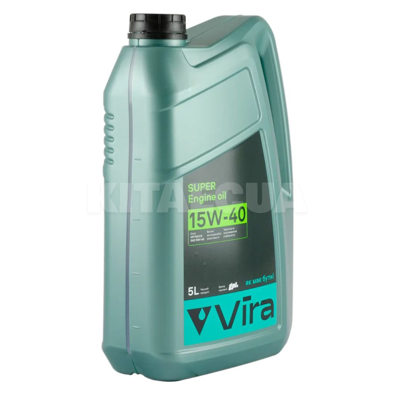 Масло моторное минеральное 5л 15W-40 SUPER VIRA (VI0344) - 2