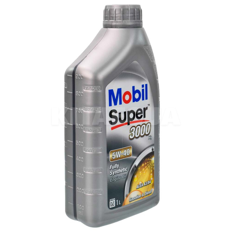 Масло моторное синтетическое 1л 5W-40 Super 3000 X1 MOBIL (152567) - 7
