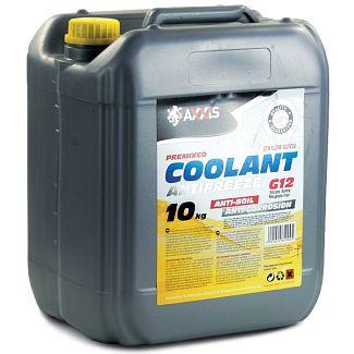 Антифриз-концентрат желтый 10кг G12 35°C Сoolant AXXIS