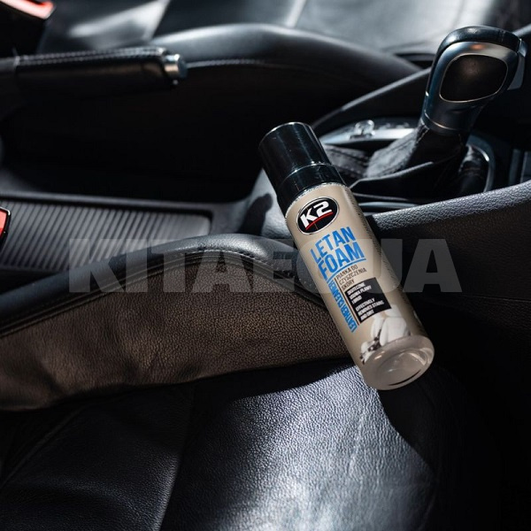Очиститель кожи салона 200мл Letan Foam K2 (K205) - 2